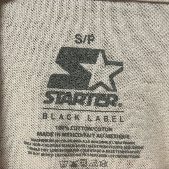 STARTER ‘Black Label’ Tee White/Gold - Picture 4 of 7